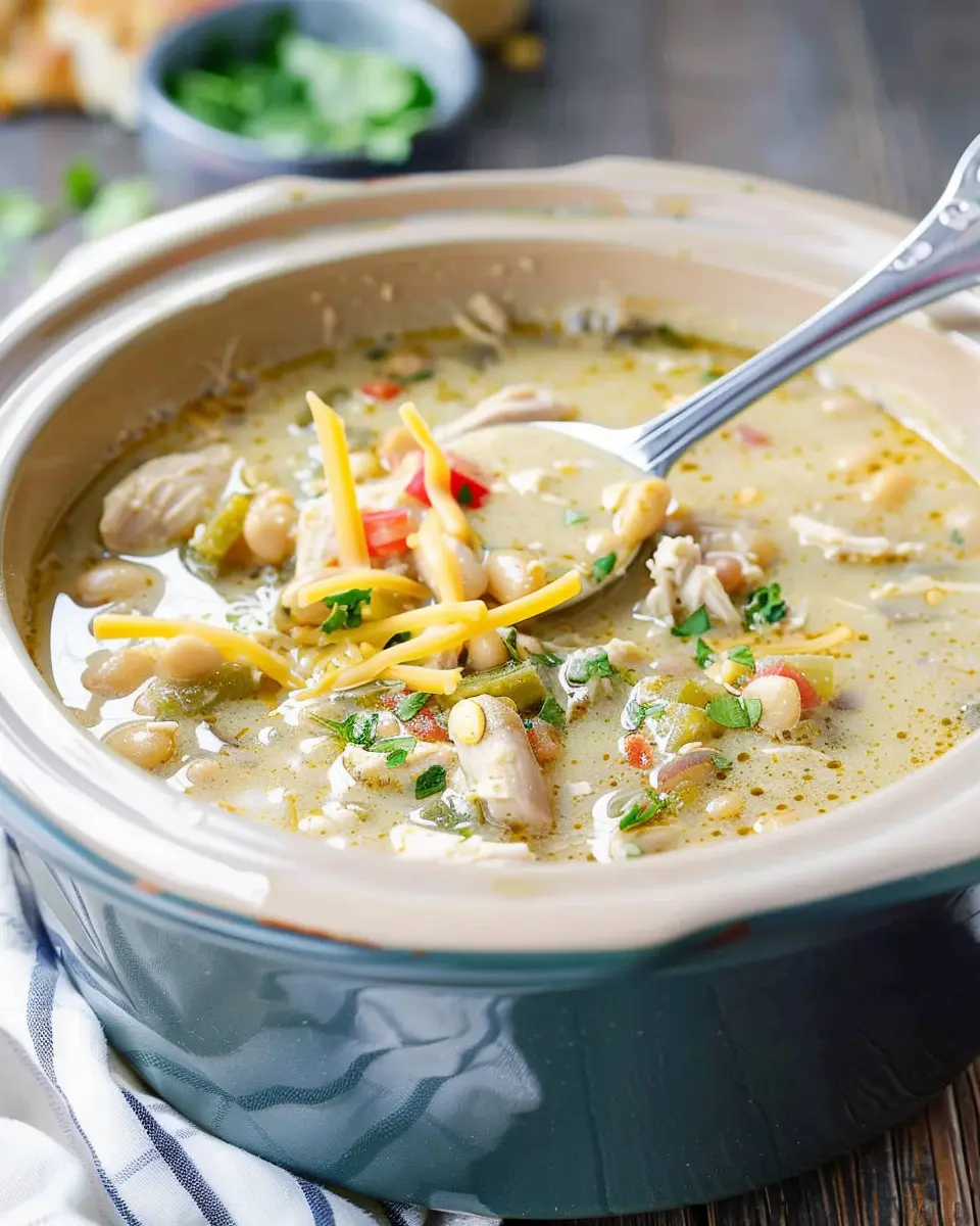 White Chicken Chili: A Hearty, Easy Twist with Turkey Bacon