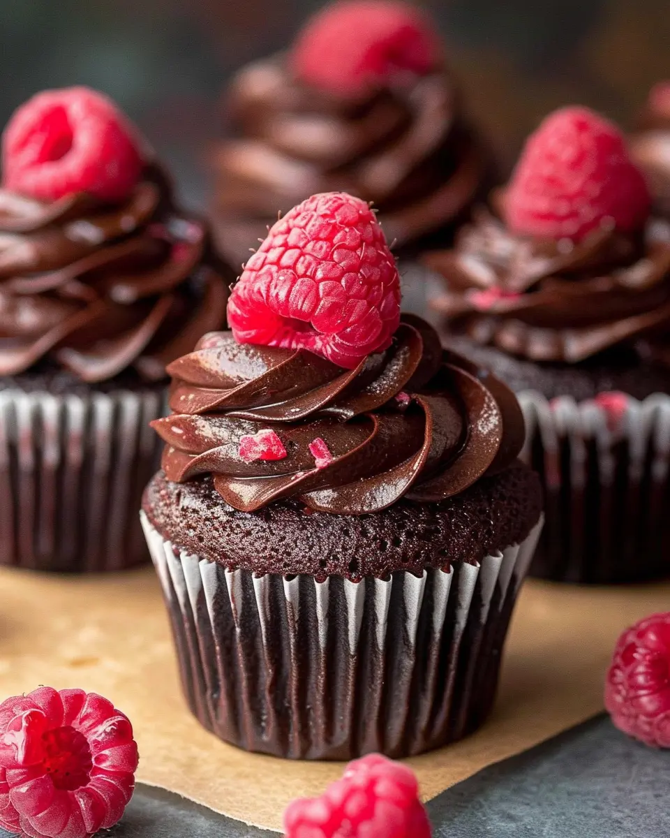 Chocolate Raspberry Cupcakes: Indulgent Treat for Every Occasion