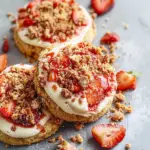 Strawberry Crunch Cake Cookies