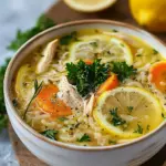 Greek Lemon Chicken Soup