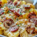 Cheesy Ranch Potatoes and Smoked Sausage