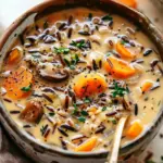 Cozy Autumn Wild Rice Soup