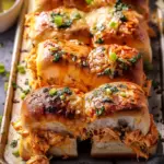 Buffalo Chicken Dip Sliders
