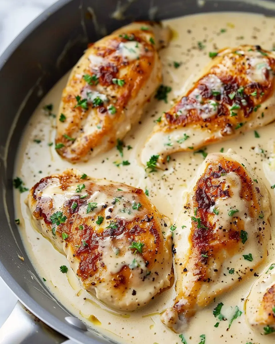 Creamy Garlic Parmesan Chicken: Easy Recipe for Cozy Nights