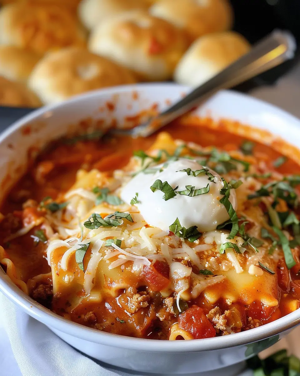 Easy Lasagna Soup Recipe: A Cozy, Comforting Twist on Tradition
