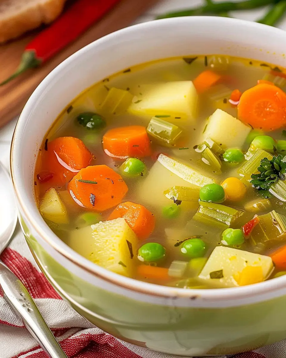 Potato-Vegetable Soup Recipe: Comforting and Hearty Delight
