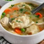 Comforting Chicken Dumpling Soup