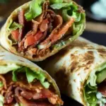 BLT Wraps with Secret Sauce