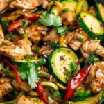Chicken Zucchini Stir Fry