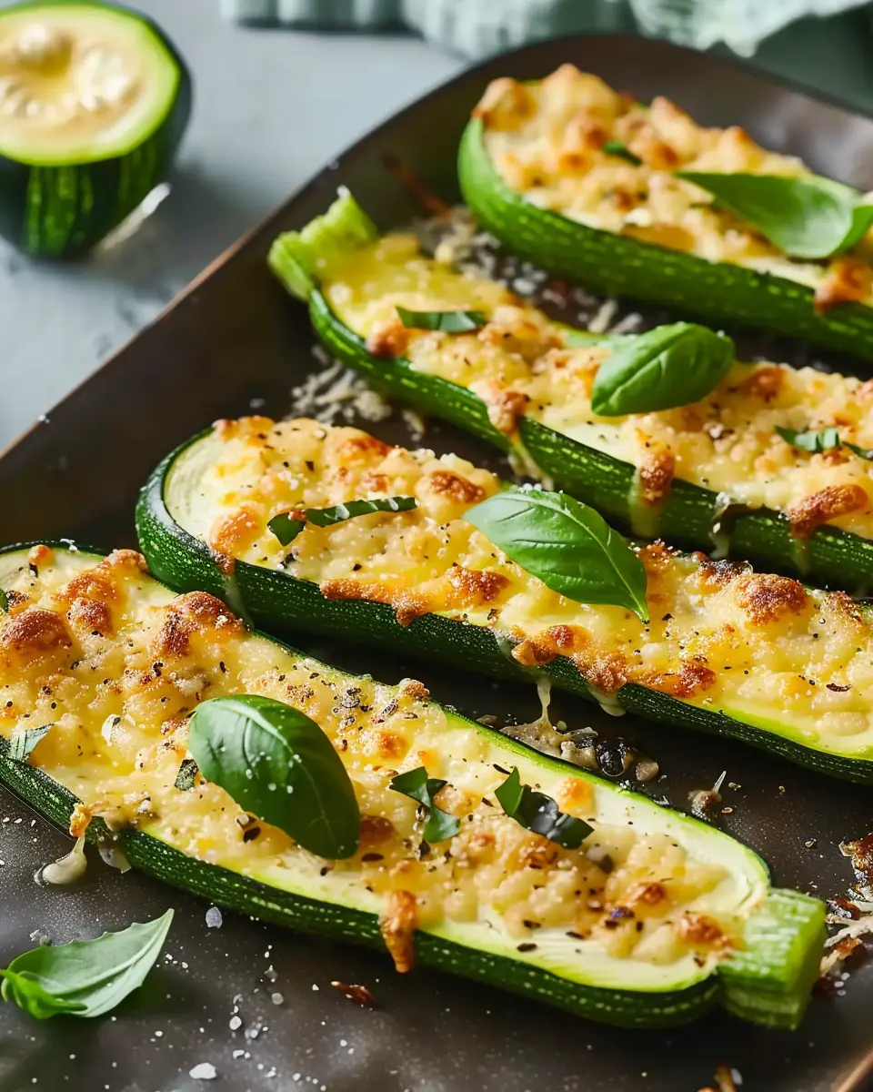Cheesy Garlic Zucchini Steaks: A Best-Ever Indulgent Delight