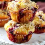 Cranberry Orange Muffins with Streusel Topping