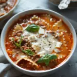 Easy Lasagna Soup