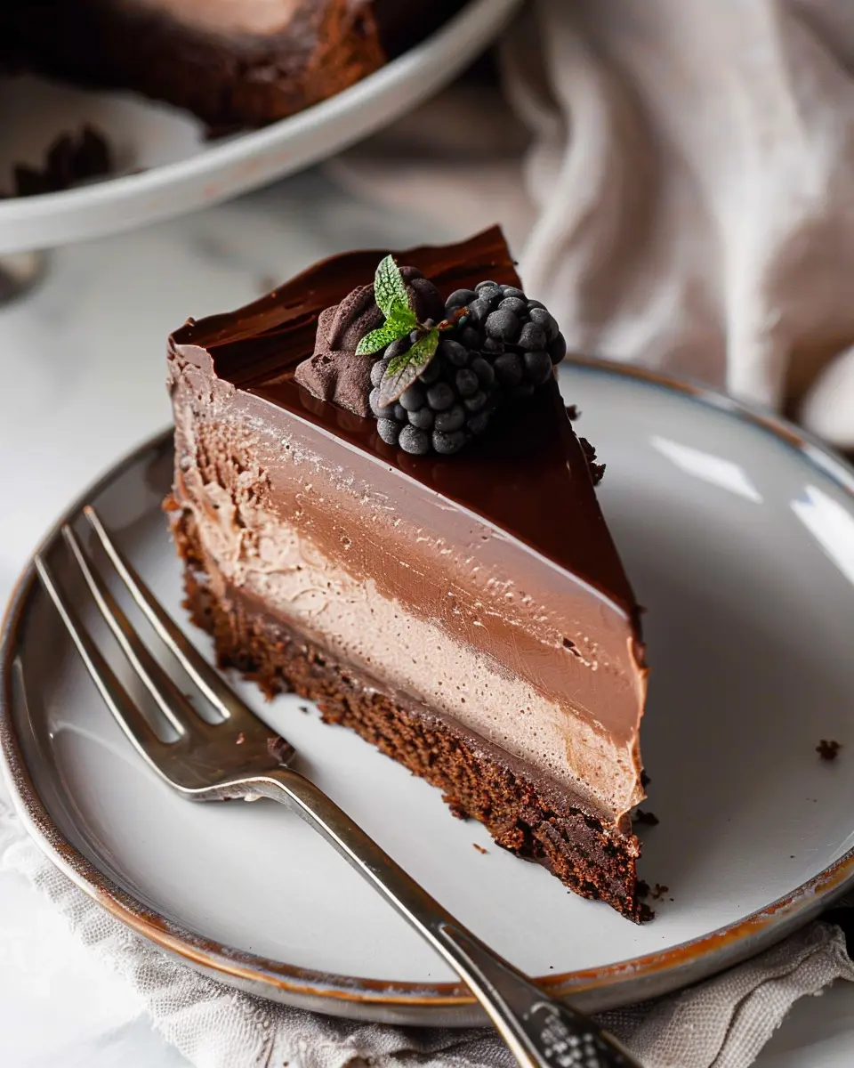 Triple Chocolate Mousse Cake: The Indulgent Treat You Deserve