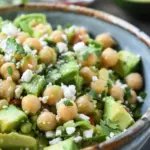 Chickpea, Avocado, & Feta Salad
