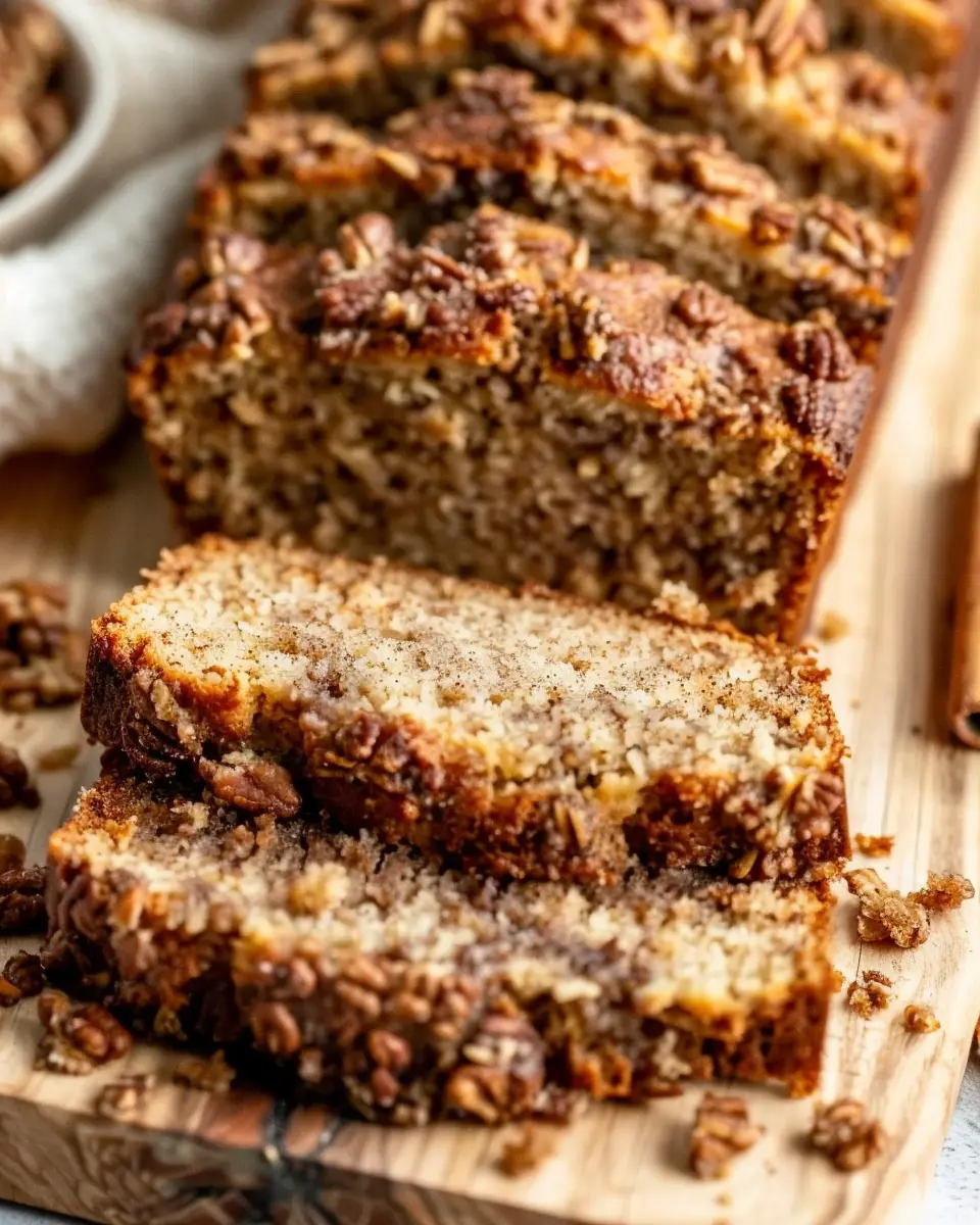 Cinnamon Crunch Banana Bread: The Best Homestyle Treat to Savor