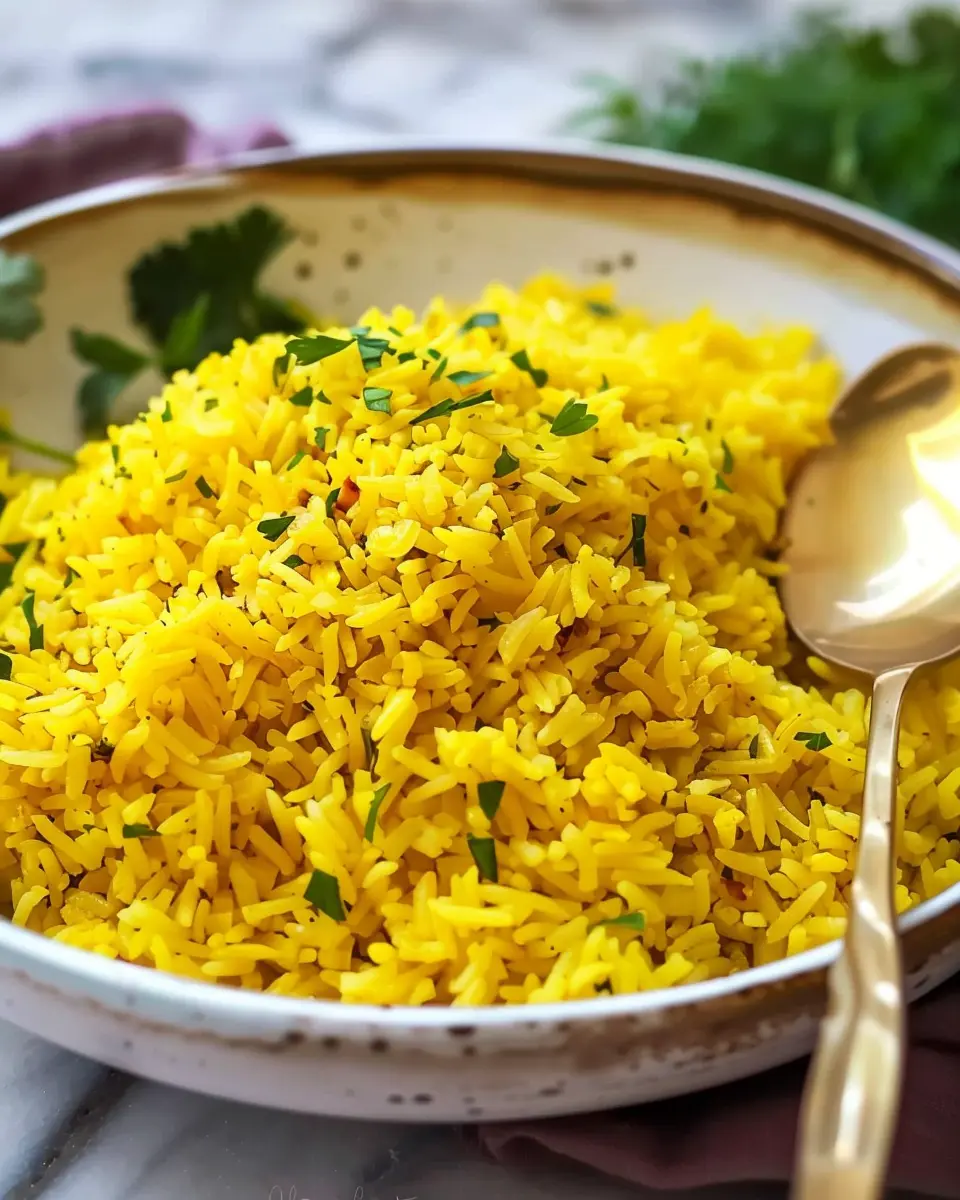 Garlic Turmeric Rice: The Best Flavorful Side Dish for Any Meal