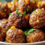Sausage Balls Easy Fall Appetizer
