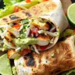 Chipotle Ranch Grilled Chicken Burrito