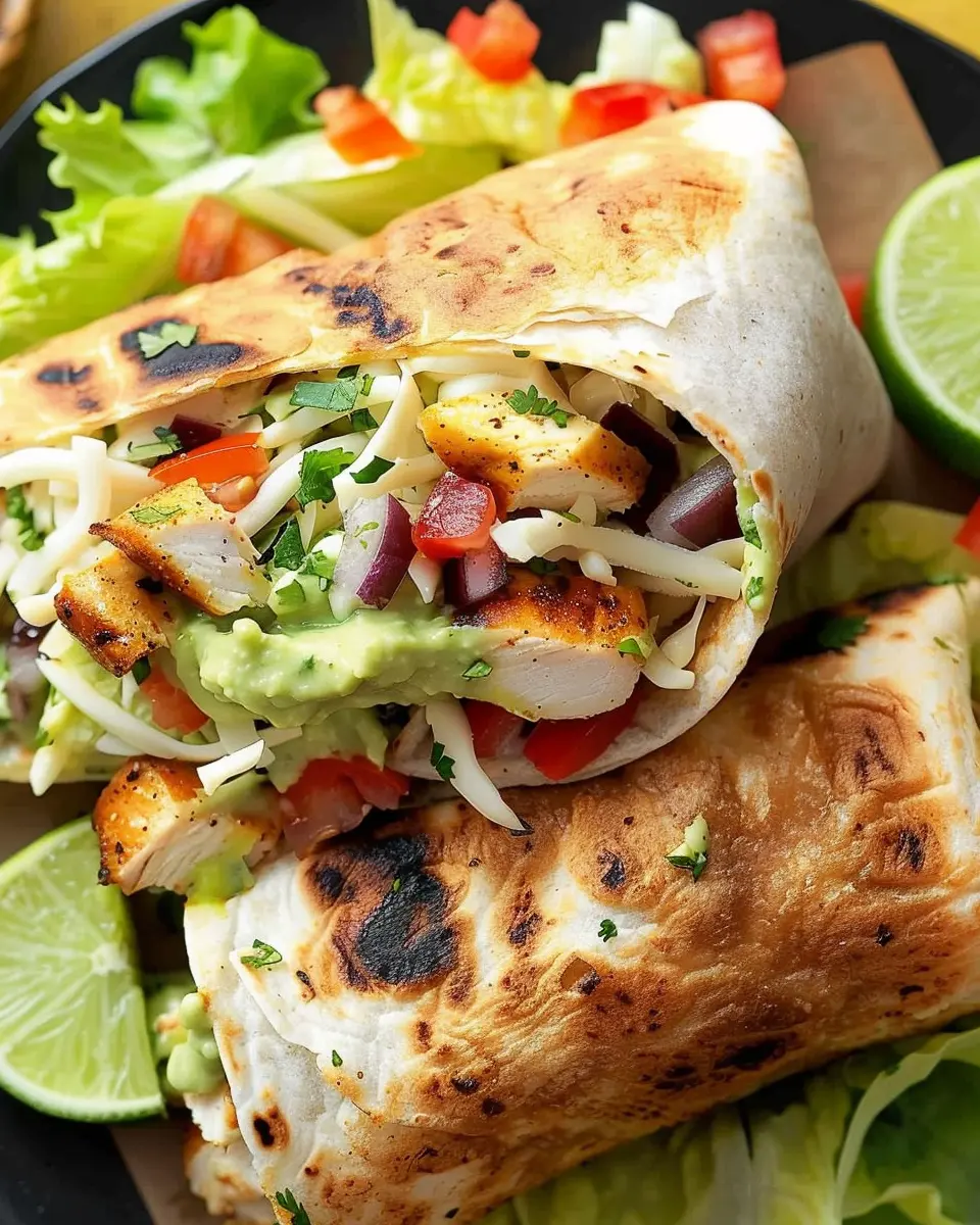 Chipotle Ranch Grilled Chicken Burrito: Easy and Flavorful Delight