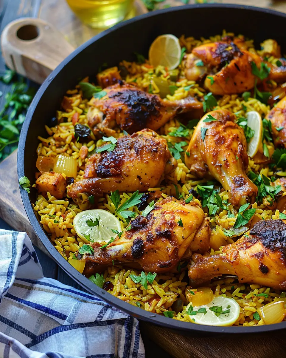 Moroccan Chicken and Rice: A Flavorful Journey to Home Cooking