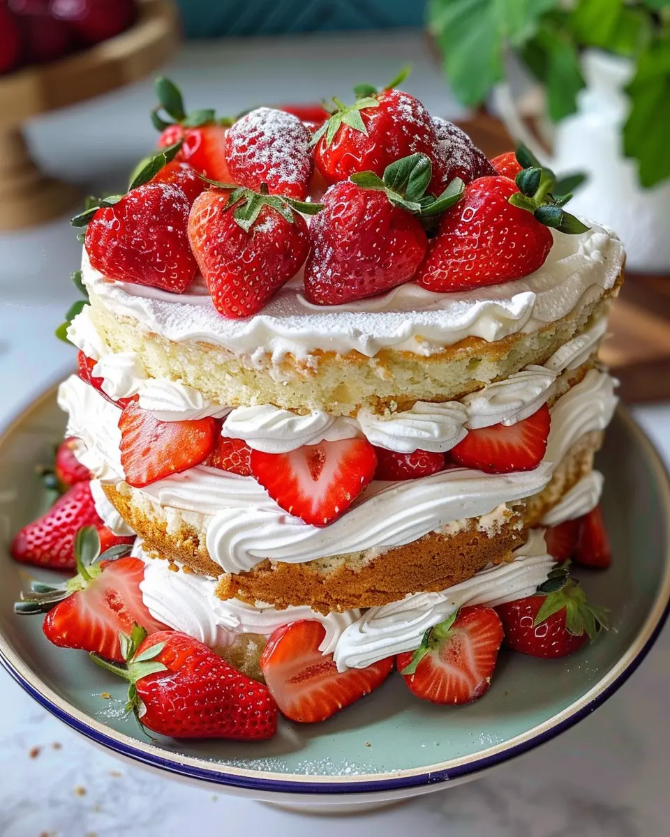 Strawberry Shortcake Cake: The Best Homemade Delight to Savor