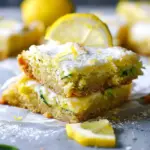 Lemon Zucchini Bars