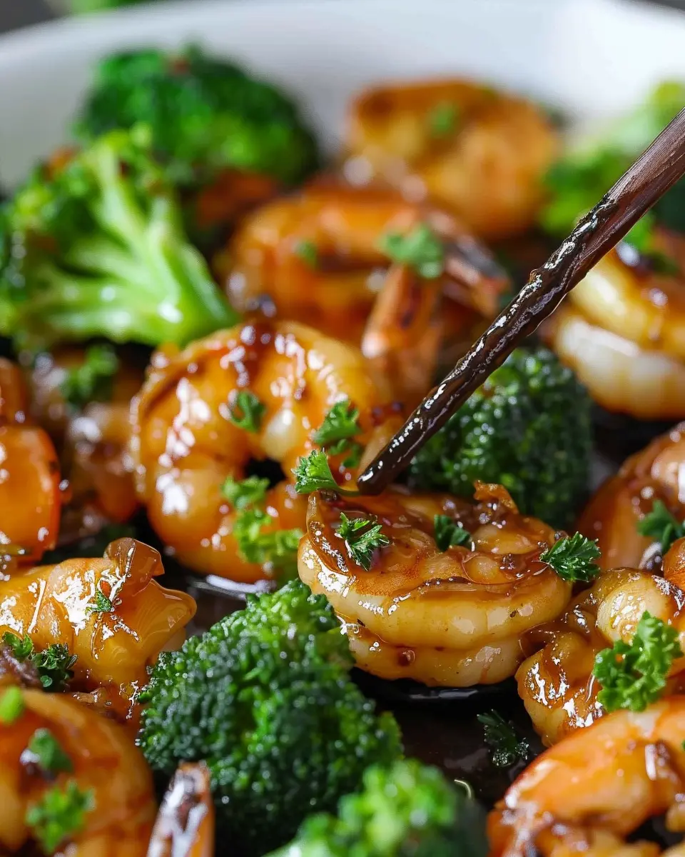 Honey Garlic Butter Shrimp: Easy Recipe with Broccoli Delight
