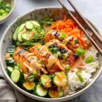 Easy Bang Bang Salmon Bowls