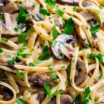 Garlic Mushroom Pasta