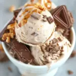Ninja Creami Moose Tracks Ice Cream