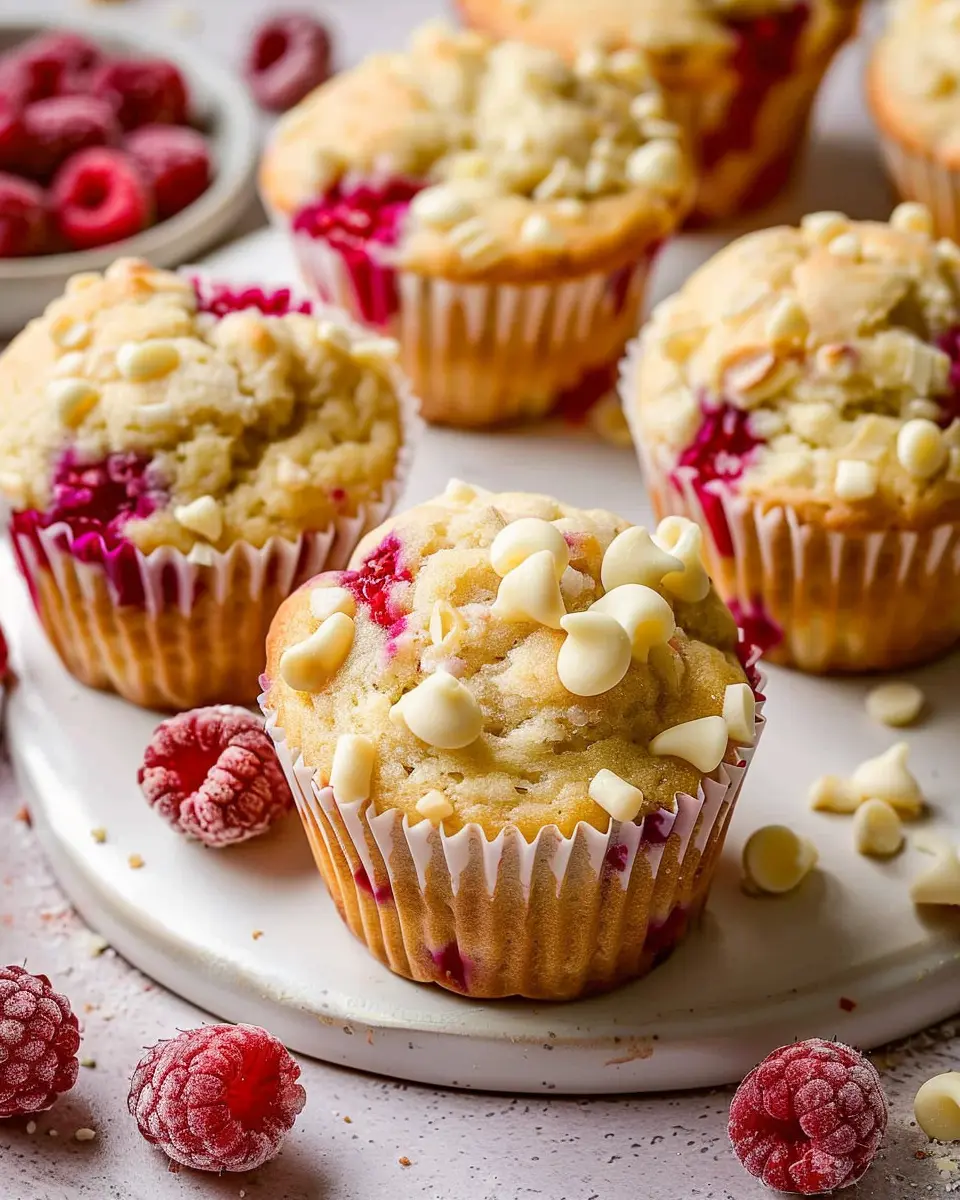 White Chocolate Raspberry Muffins: Your Indulgent Morning Treat