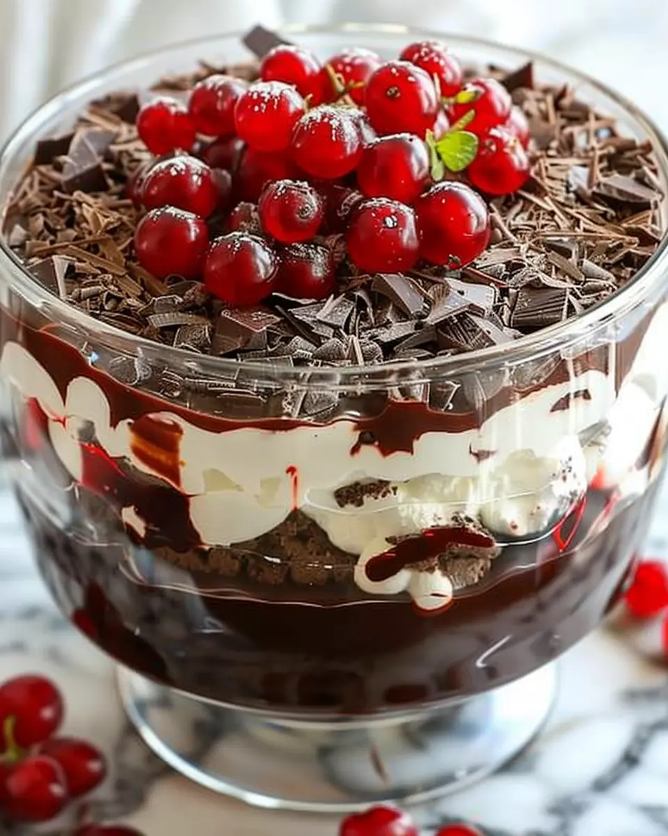 Black Forest Chocolate Trifle: The Indulgent Dessert You’ll Love