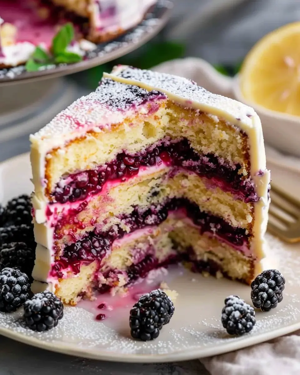 Lemon Blackberry Cake: The Best Easy Recipe for Sweet Bliss