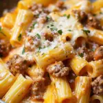 Creamy Sausage Rigatoni