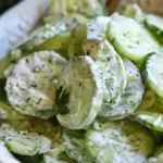 Creamy Cucumber Salad