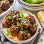 Easy Mongolian Meatballs