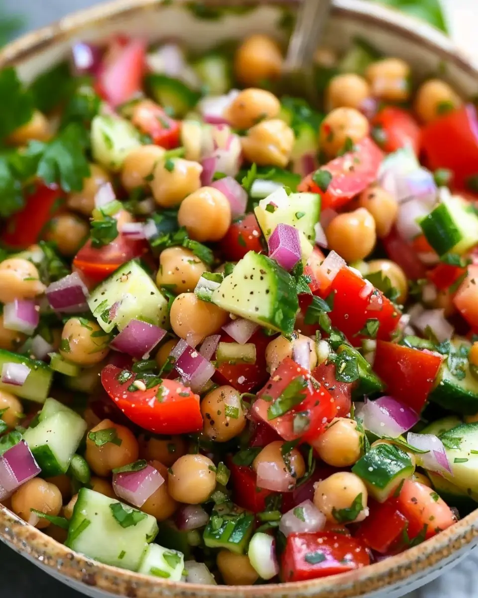 Chickpea Salad: The Best Easy Recipe for a Fresh Twist