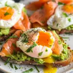 Smoked Salmon and Poached Eggs on Avocado Toast