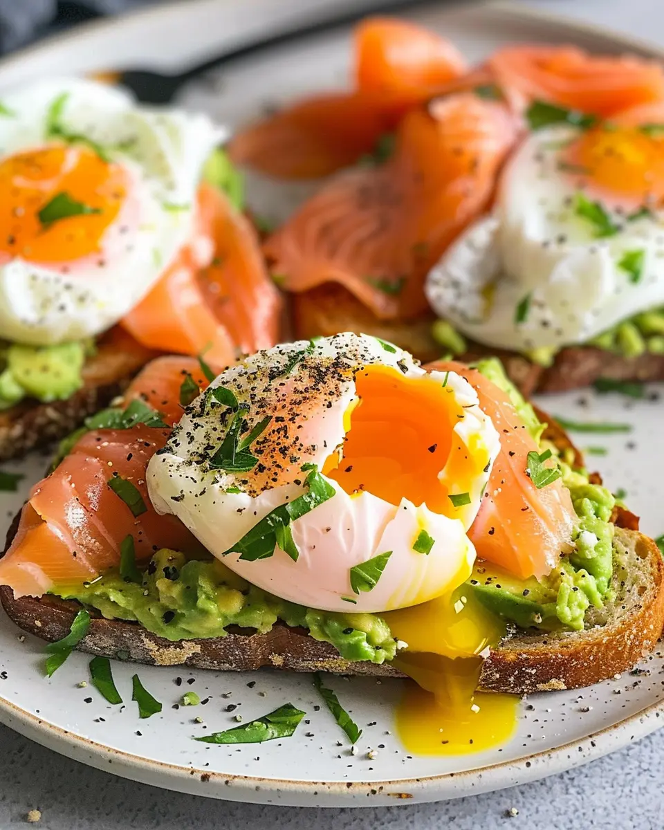 Smoked Salmon and Poached Eggs: The Best Avocado Toast Recipe