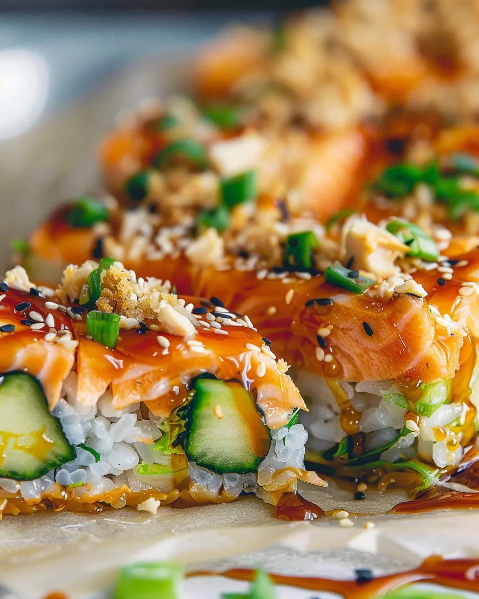 Salmon Sushi Bake: Easy Comfort Food for a Cozy Night In