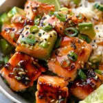 Honey Glazed Salmon Bowl Recipe