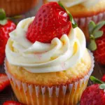Strawberry Shortcake Cupcakes
