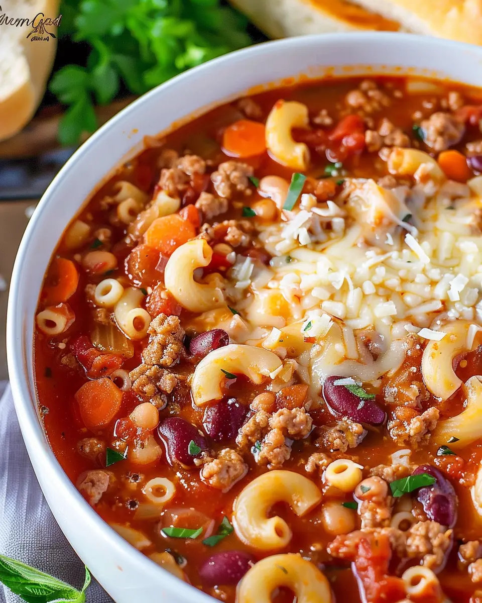 Crock Pot Olive Garden Pasta e Fagioli: Easy &amp; Hearty Comfort Food