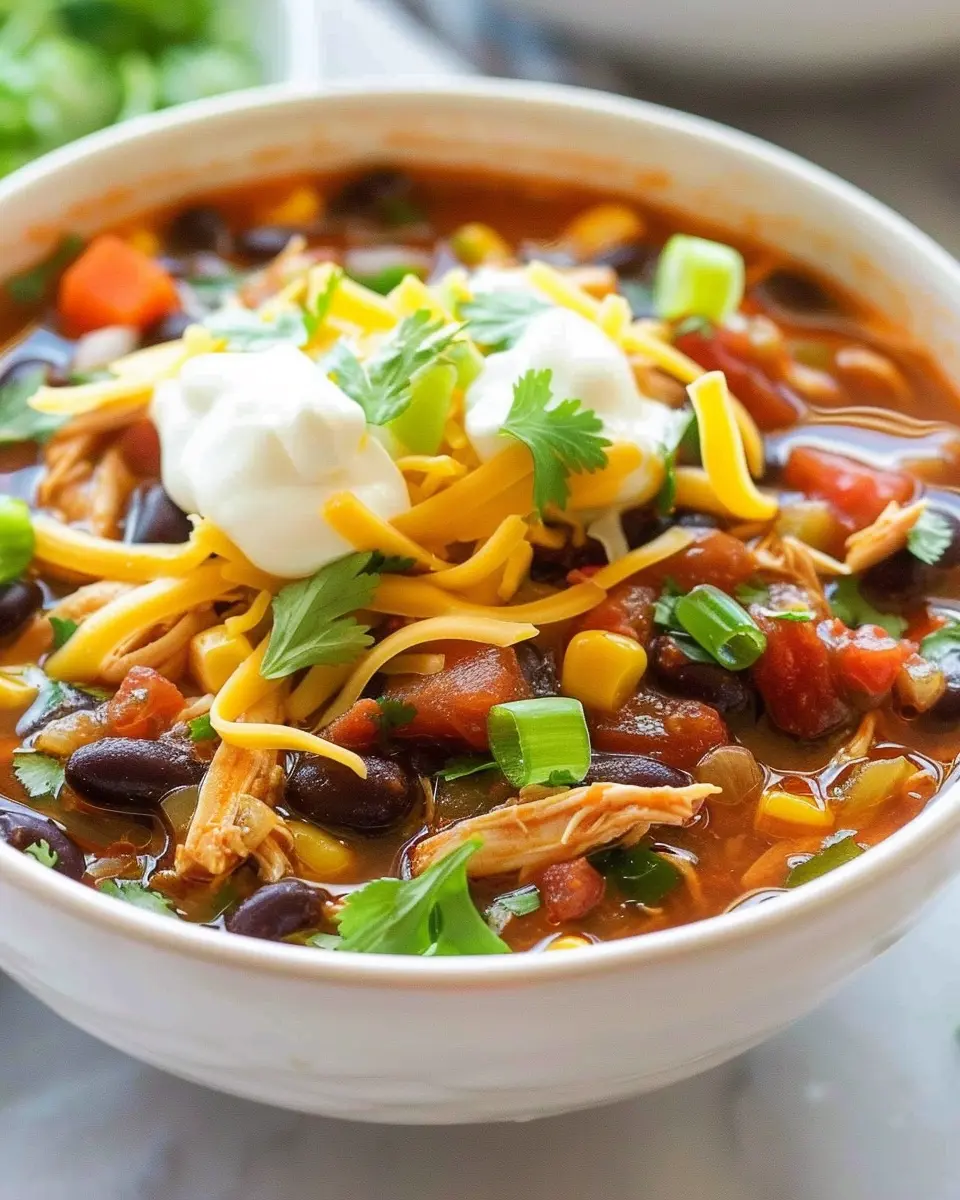 Chicken Taco Soup: Easy Comfort Food for Cozy Nights