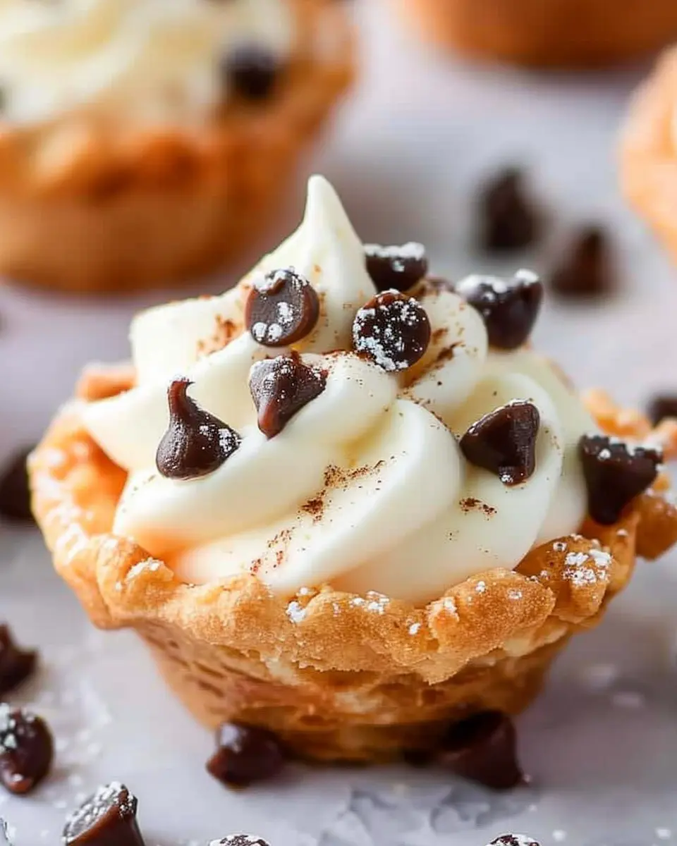 Mini Cannoli Cups: Easy Indulgence for Sweet Tooth Lovers