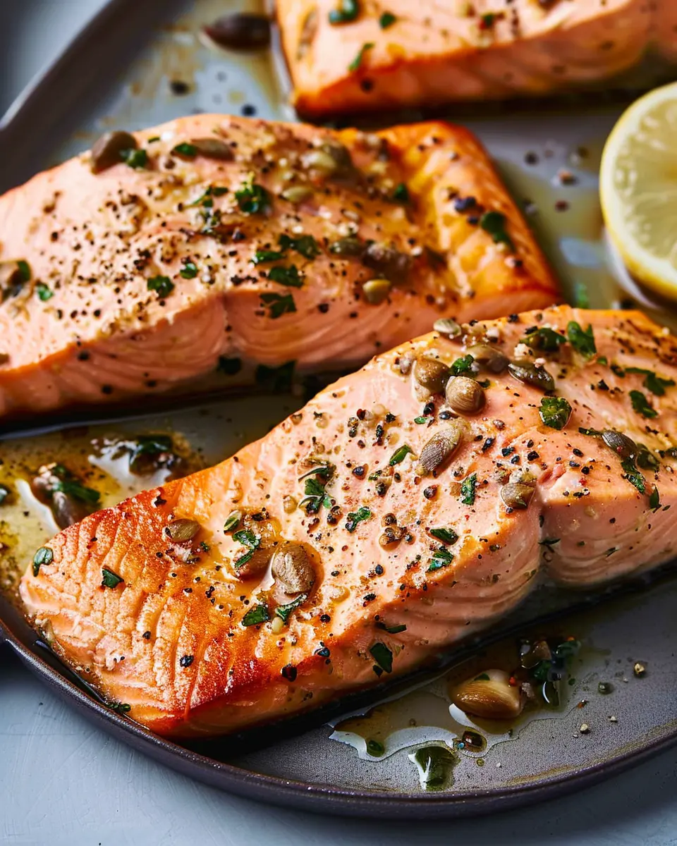Salmon with Anchovy-Garlic Butter: An Indulgent Family Favorite