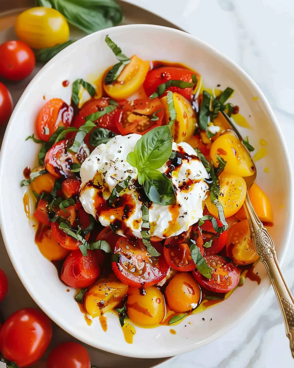 Baked Burrata Recipe: Indulgent Dish with Turkey Bacon &amp; Veggies