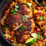 Cajun Chicken & Rice Skillet