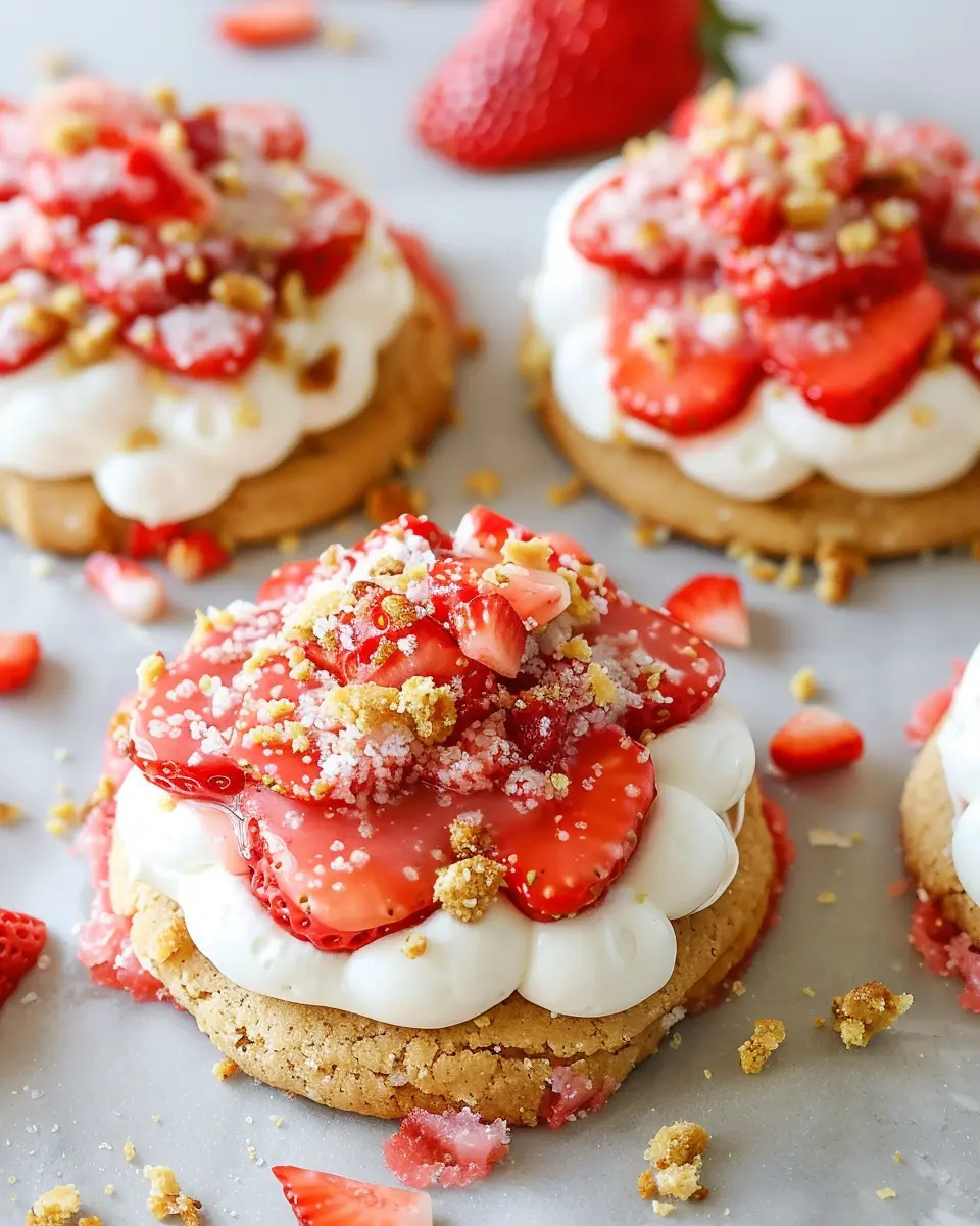Strawberry Crunch Shortcake Cookies: The Best Indulgent Treat