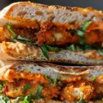 Crunchy Chicken Romesco Sandwich
